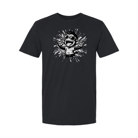 Cool Monkey ILY in ASL - Unisex T-Shirt