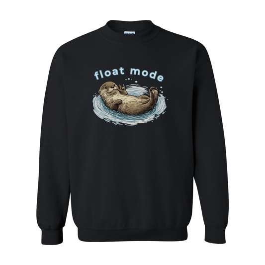 Float Mode Otter ILY in ASL - Unisex Sweatshirt