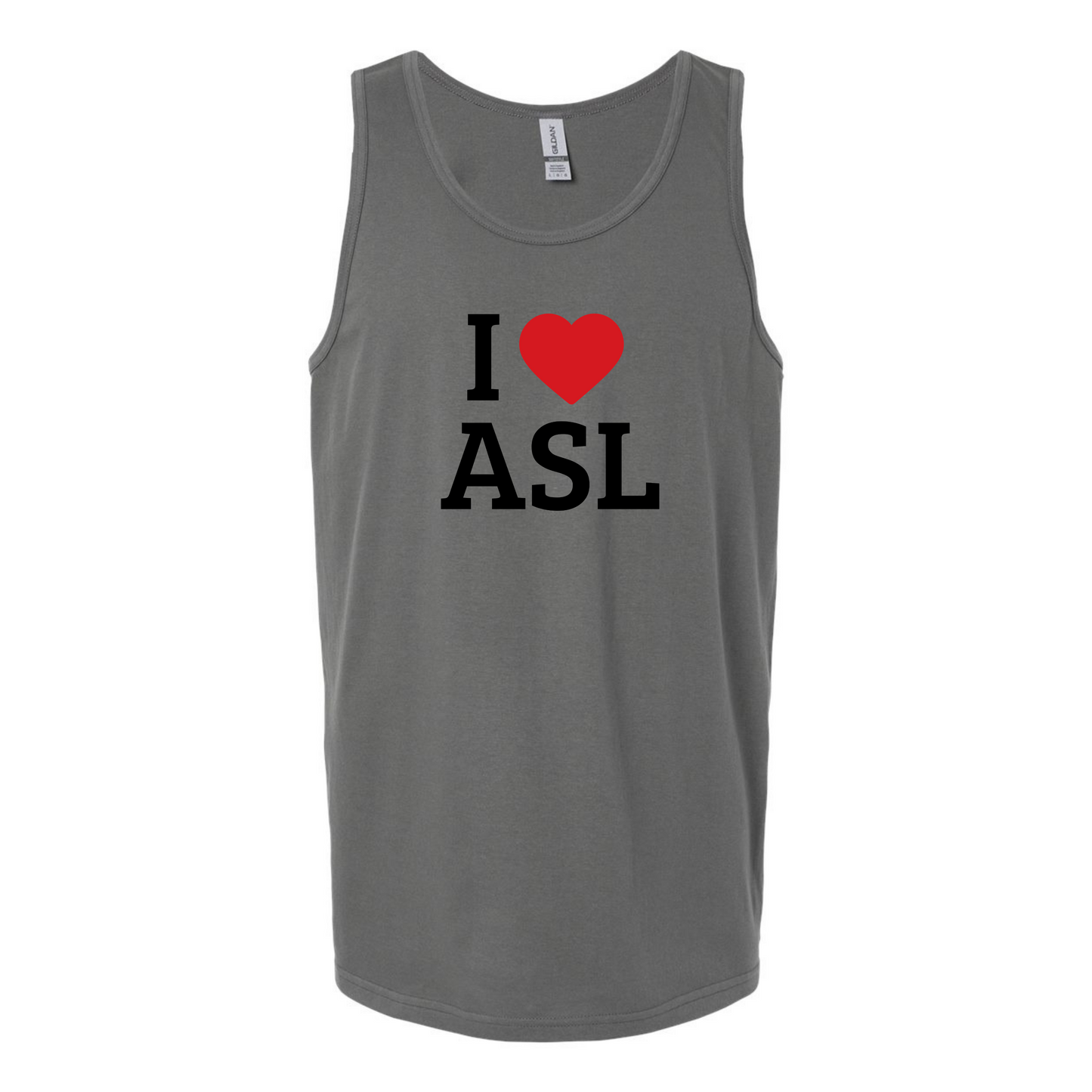 I LOVE ASL - Unisex Tank Top
