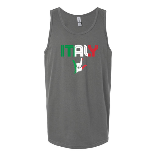 ITALY & ILY - Unisex Tank Top