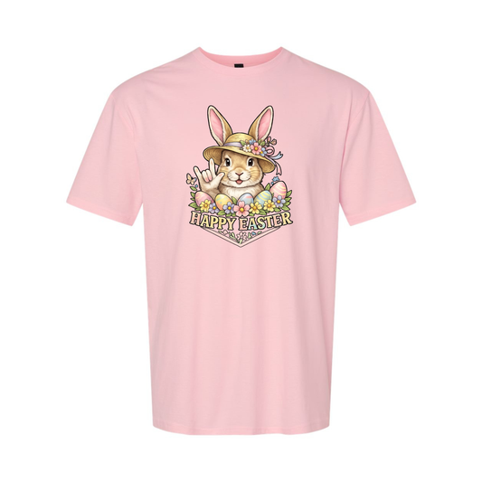 Easter Bunny ILY in ASL T-Shirt