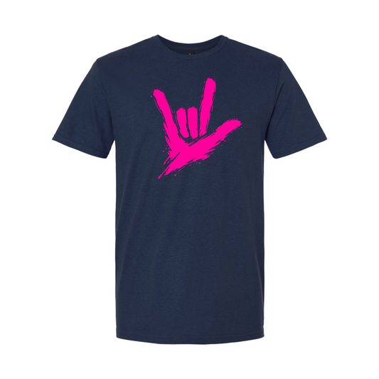 Neon Pink - ILY by Fortyxfive Unisex T-Shirt