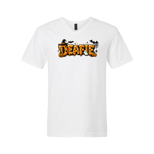 HALLOWEEN DEAFIE - Unisex V-Neck