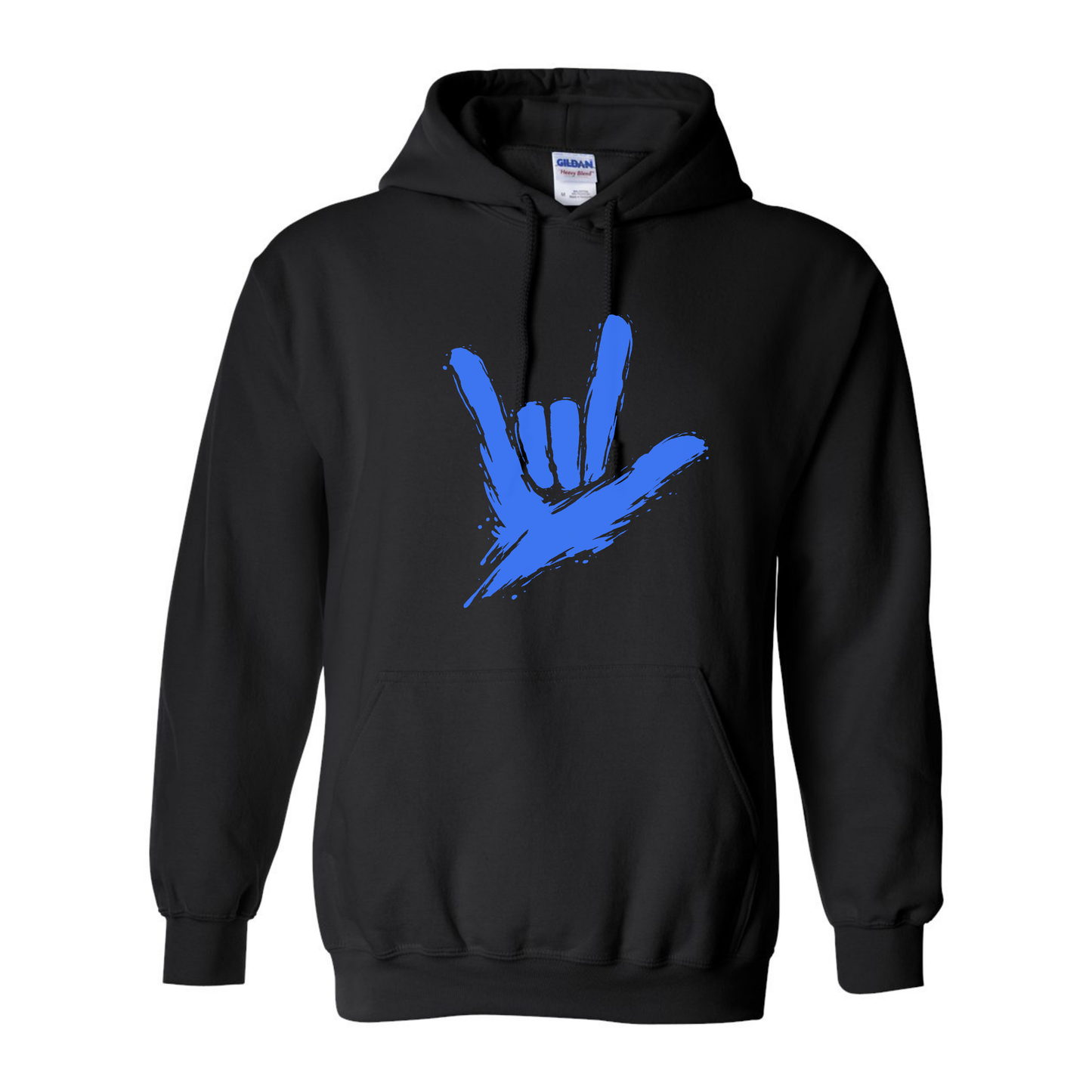 Electric Blue - ILY by Fortyxfive Unisex Hoodie