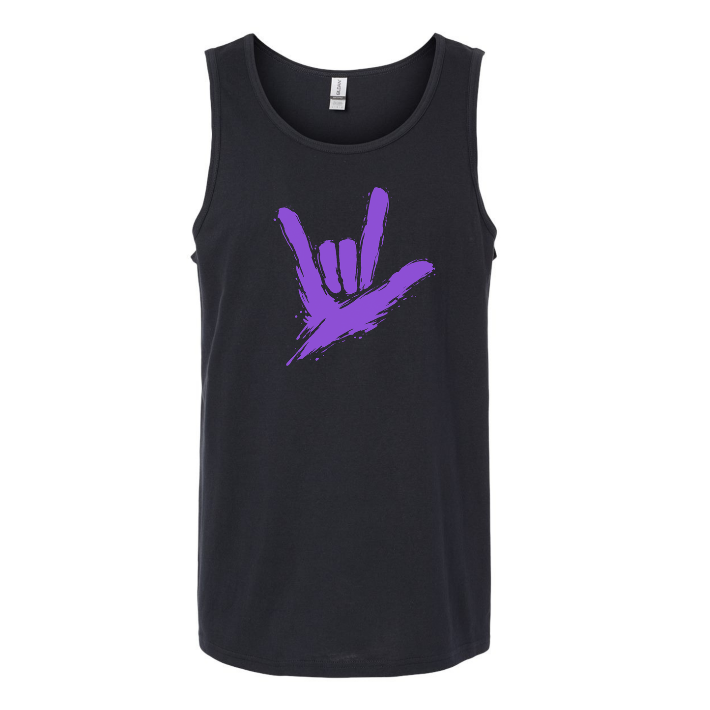 Purple - ILY by Fortyxfive Unisex Tanktop