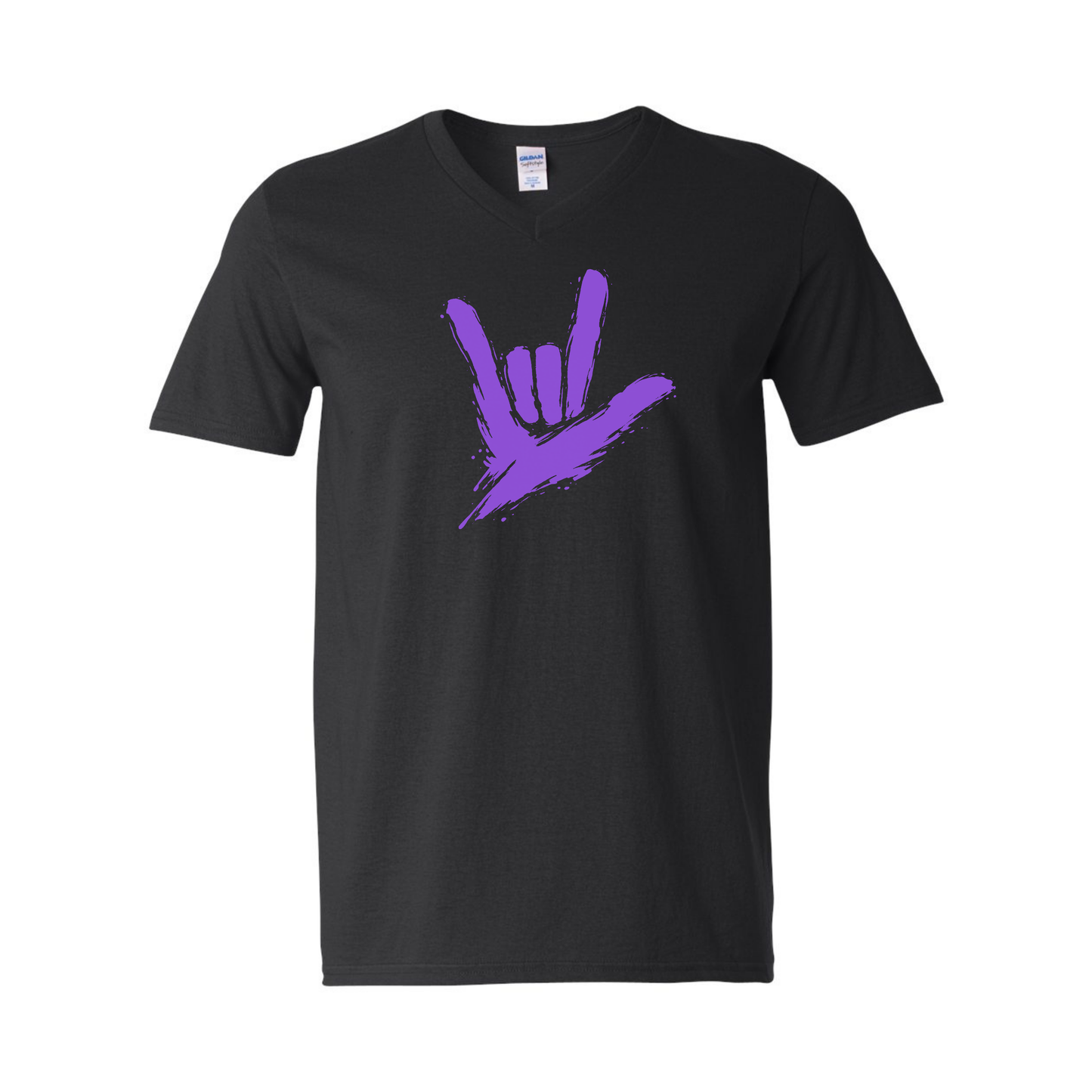 Purple - ILY by Fortyxfive Unisex V-NECK