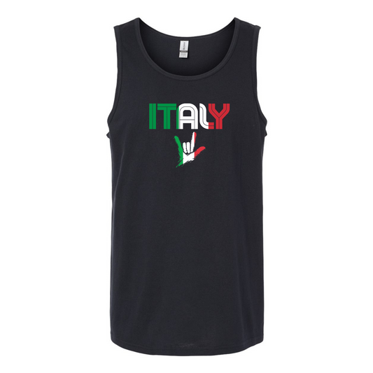 ITALY & ILY - Unisex Tank Top