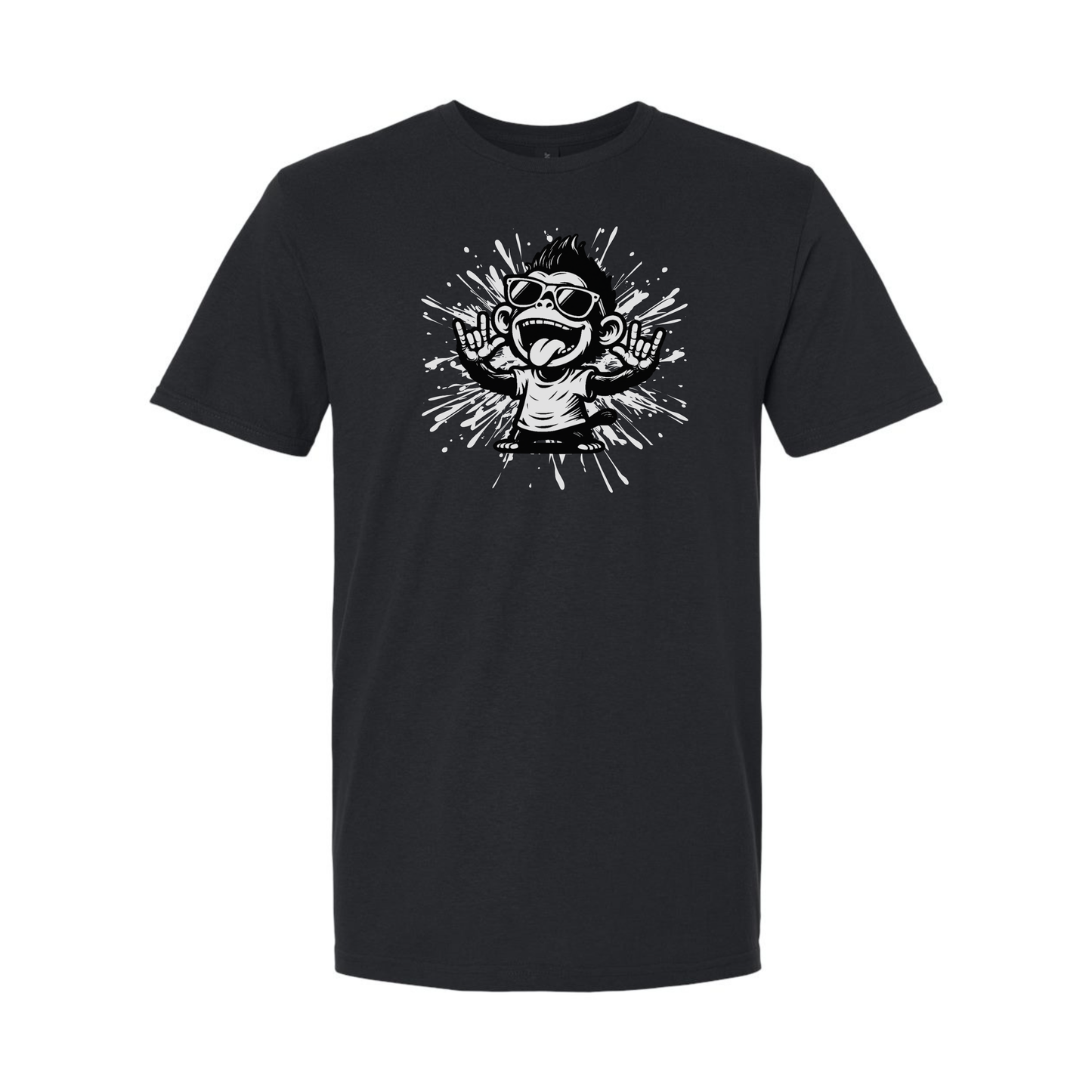 Cool Monkey ILY in ASL - Unisex T-Shirt