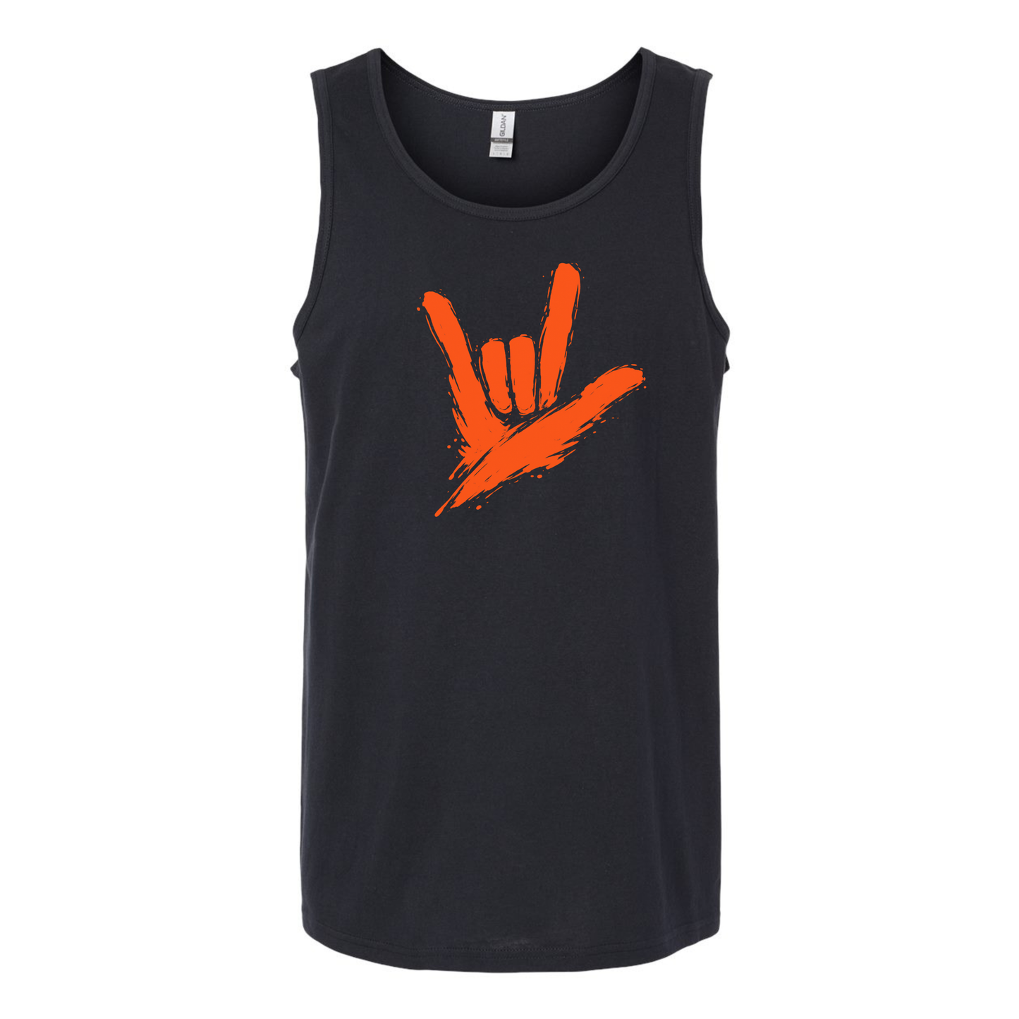 Orange - ILY by Fortyxfive Unisex Tank Top