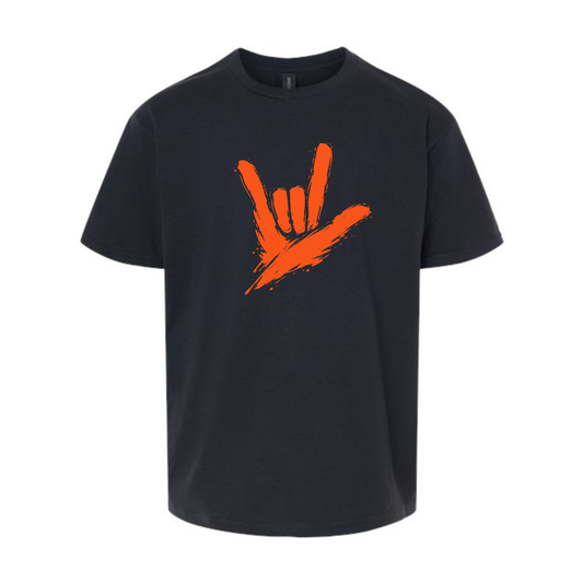 TODDLER & YOUTH - Orange ILY by Fortyxfive T-Shirt