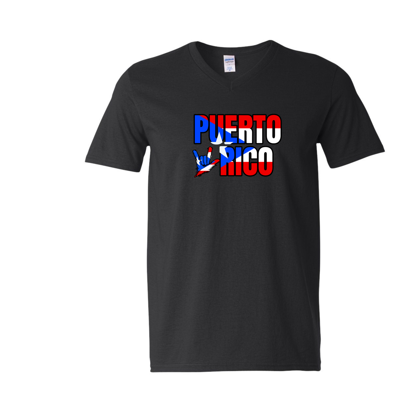 PUERTO RICO ILY - Unisex V-NECK