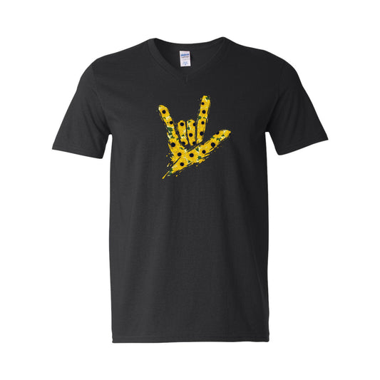 Sunflower - ILY by Fortyxfive Unisex V-NECK