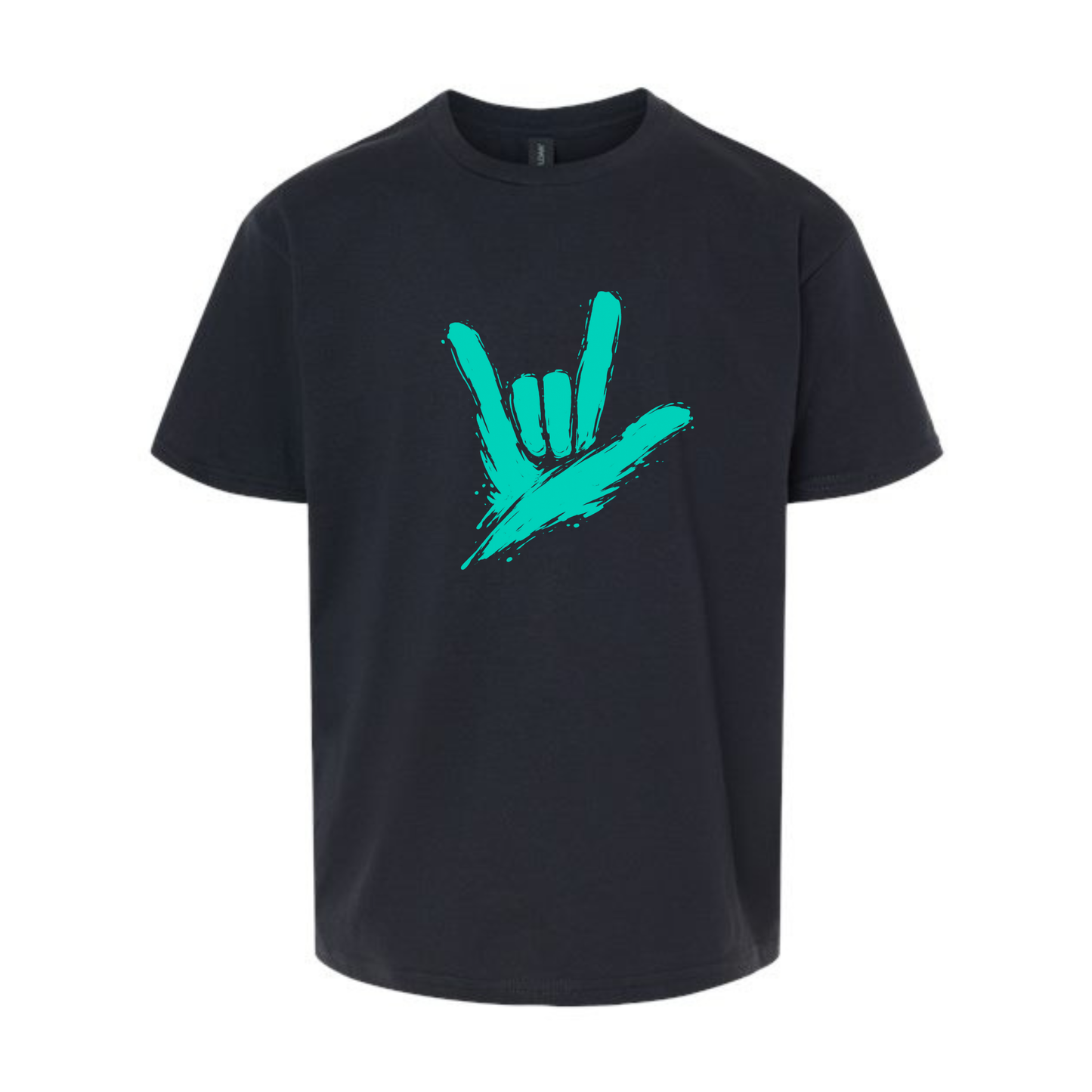 TODDLER & YOUTH - Teal ILY by Fortyxfive T-Shirt