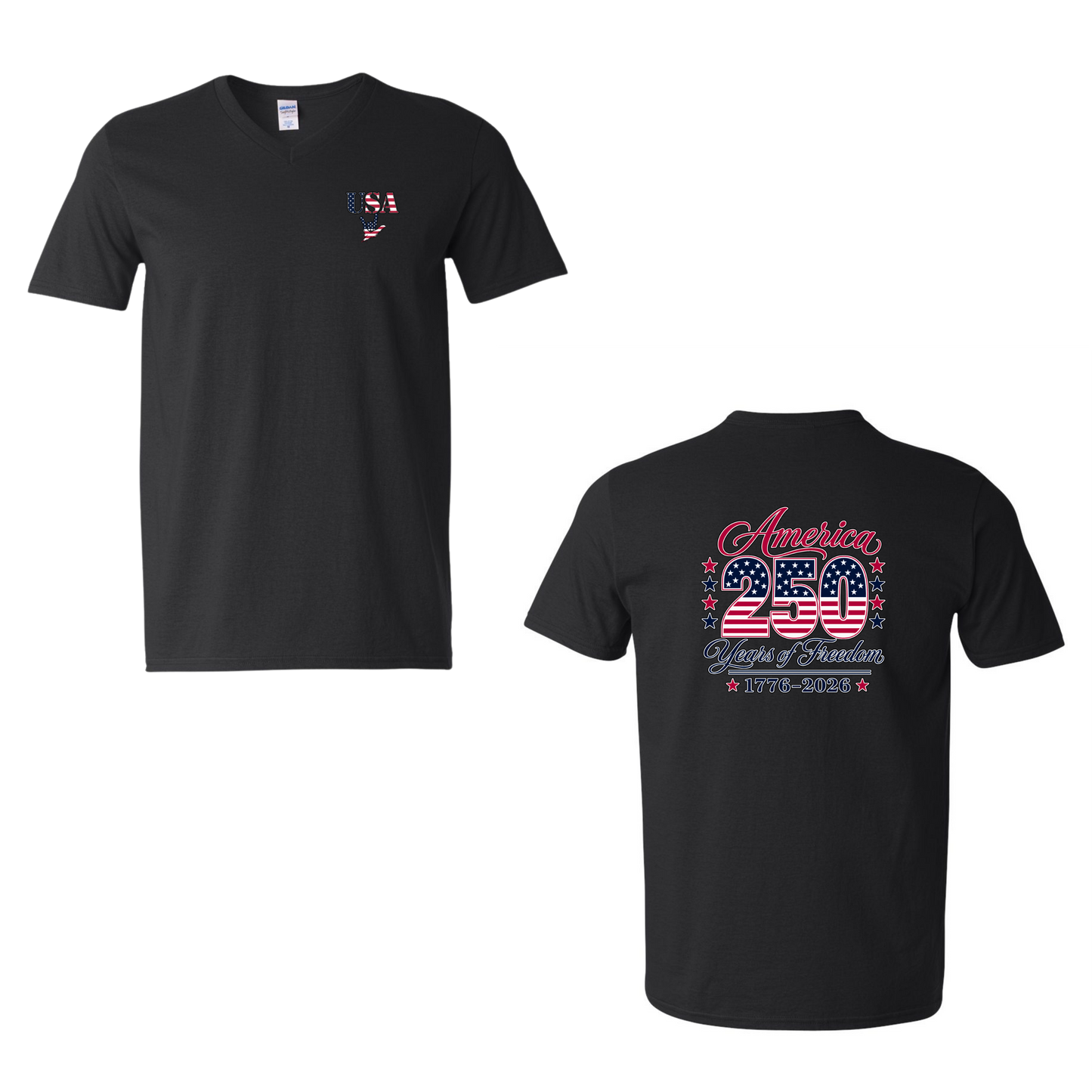 USA 250th Anniversary - Unisex V-Neck