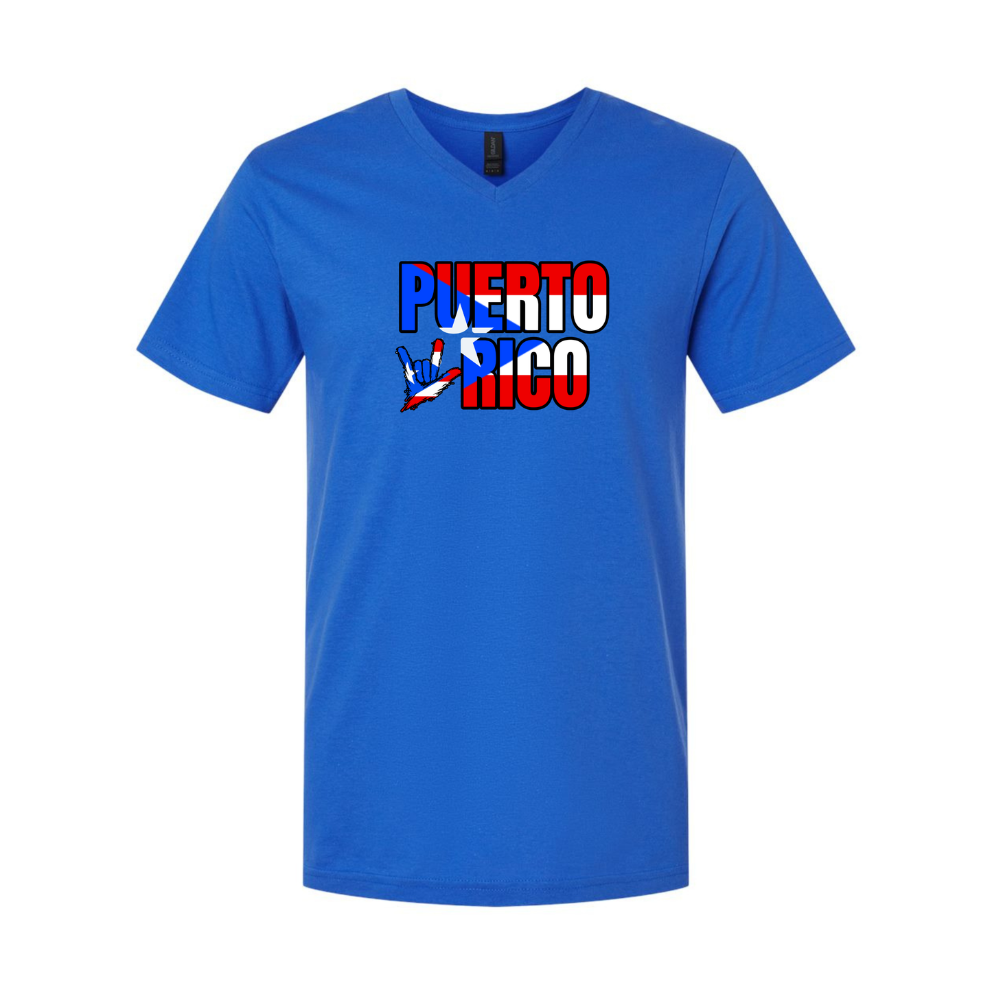 PUERTO RICO ILY - Unisex V-NECK