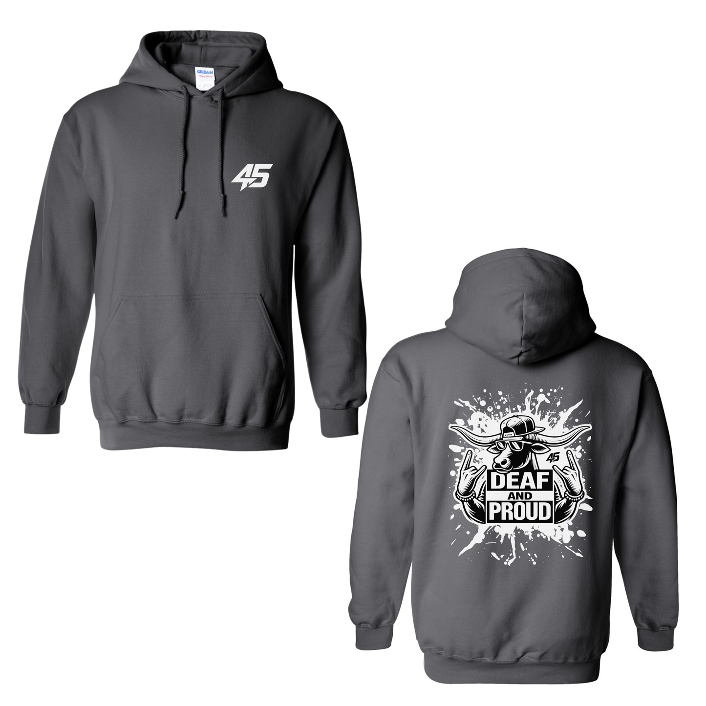 DEAF AND PROUD - Unisex Hoodie
