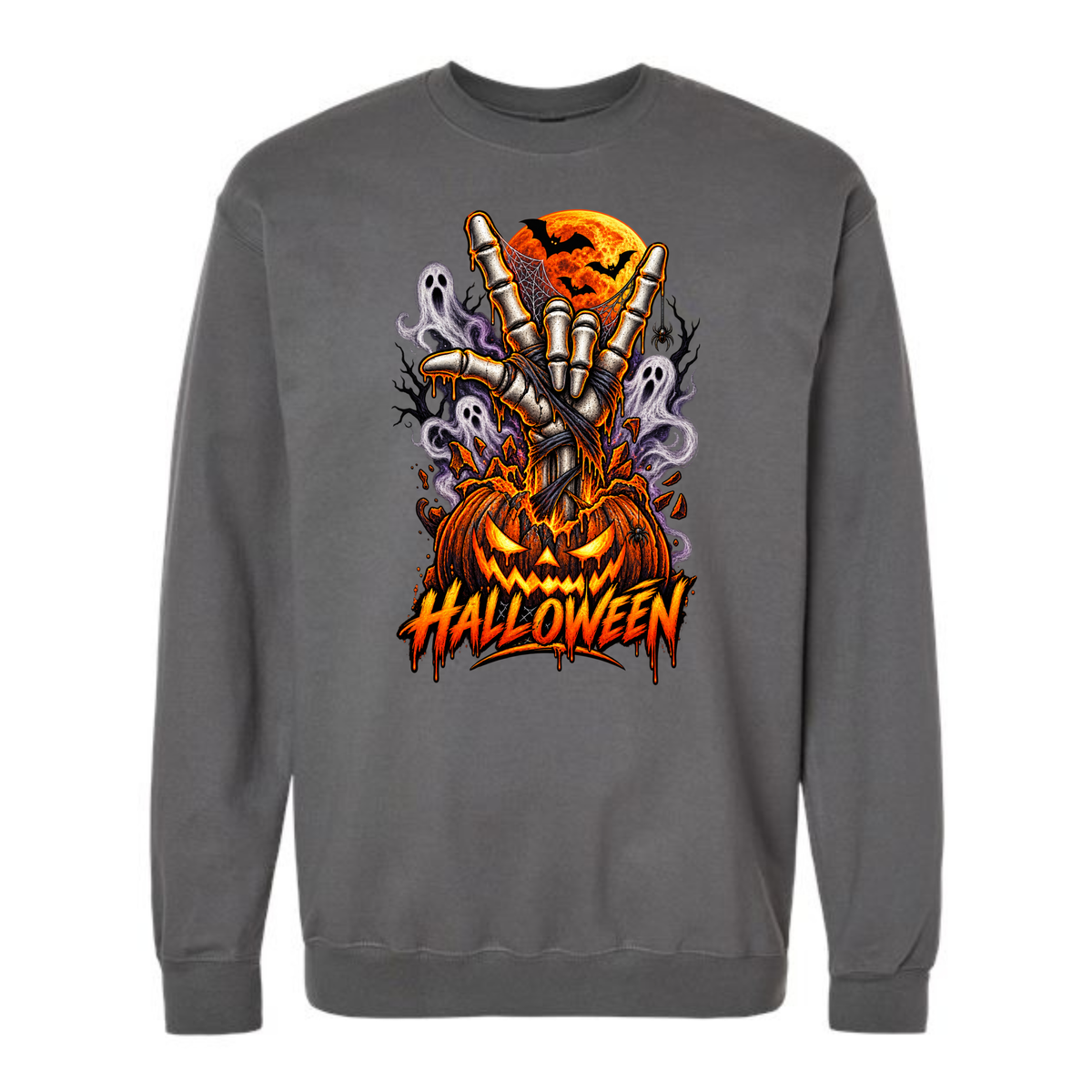 Halloween Skeleton ILY - Unisex Sweatshirt