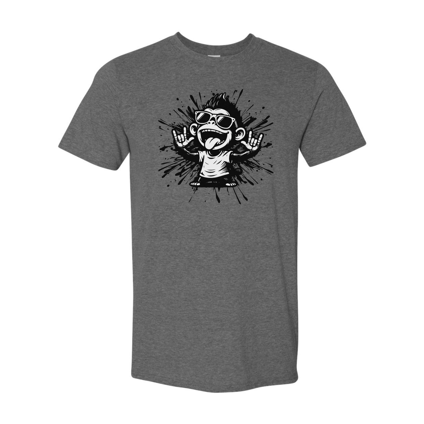 Cool Monkey ILY in ASL - Unisex T-Shirt