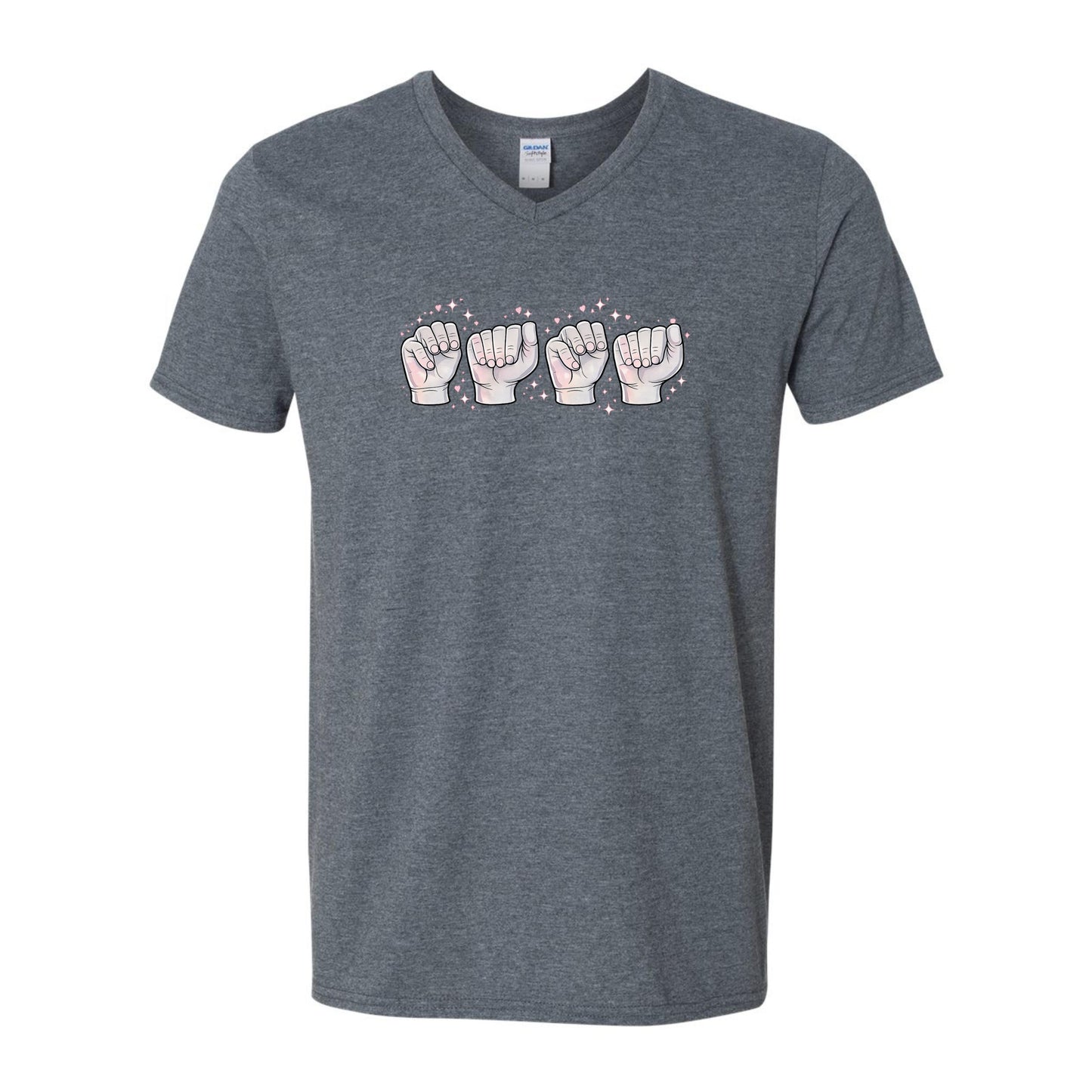 MAMA in ASL - Unisex V-NECK