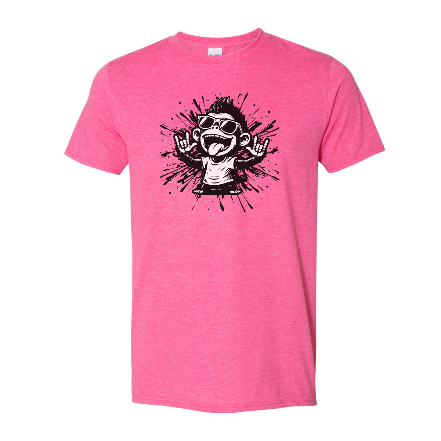 Cool Monkey ILY in ASL - Unisex T-Shirt