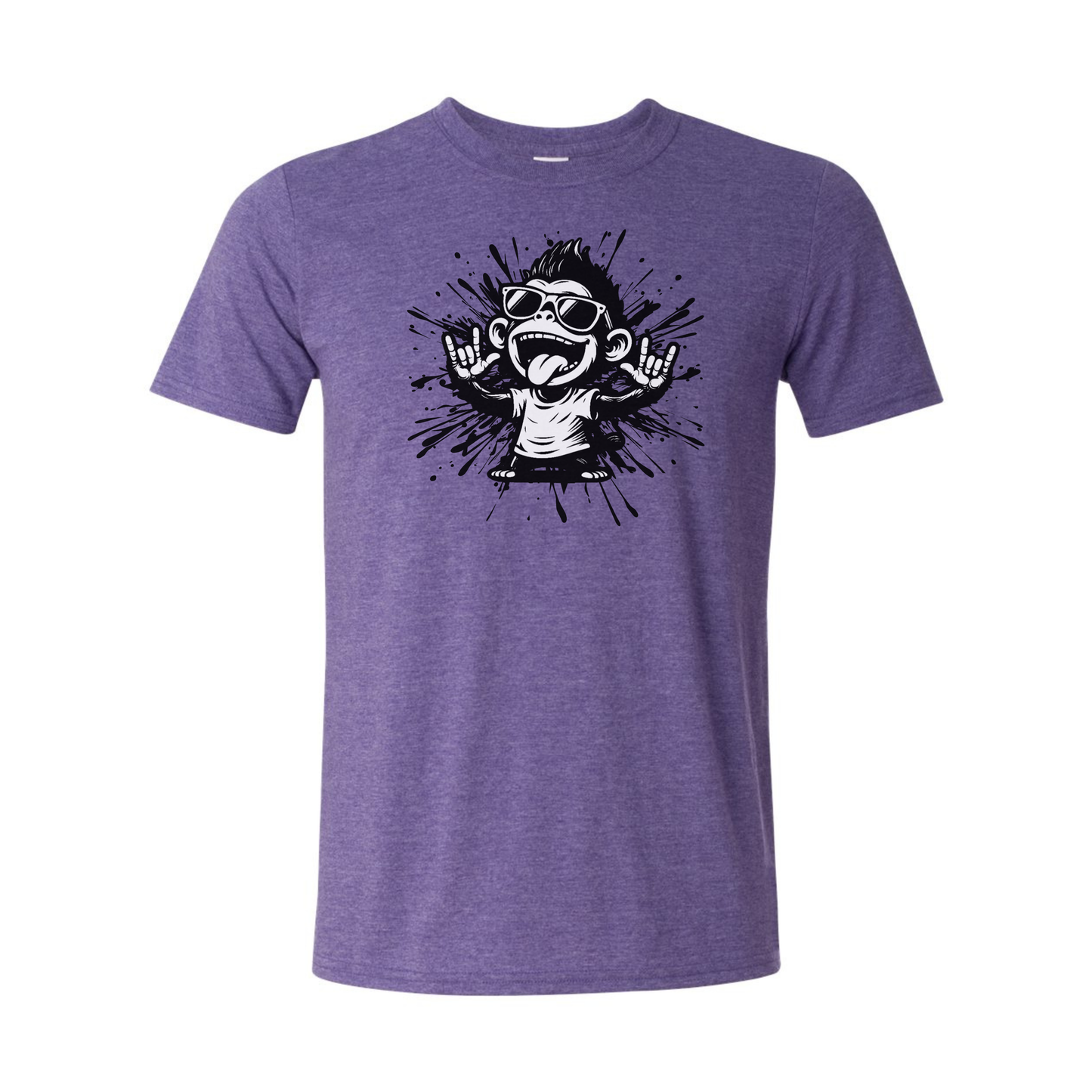 Cool Monkey ILY in ASL - Unisex T-Shirt