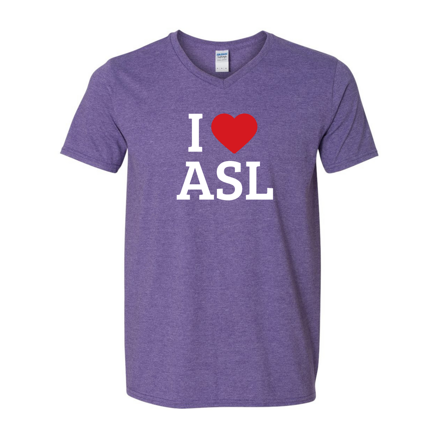 I LOVE ASL - Unisex V-NECK