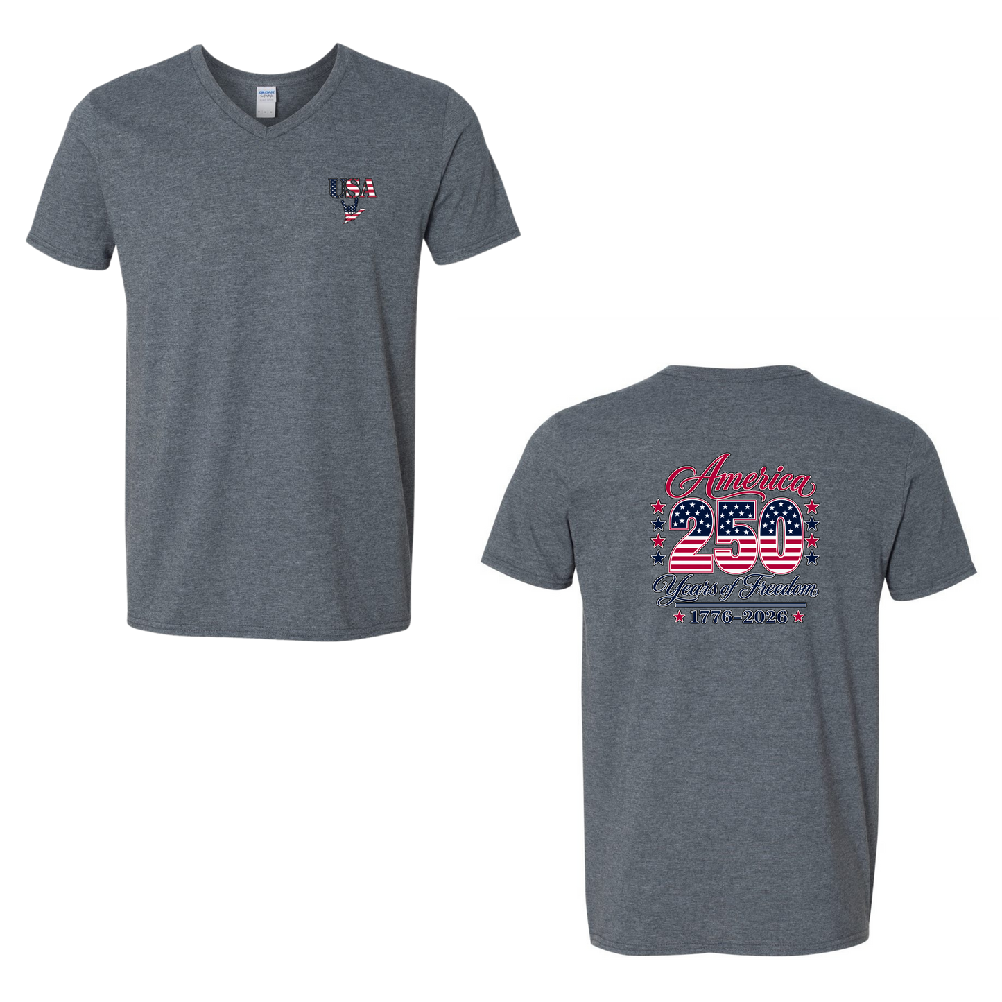 USA 250th Anniversary - Unisex V-Neck