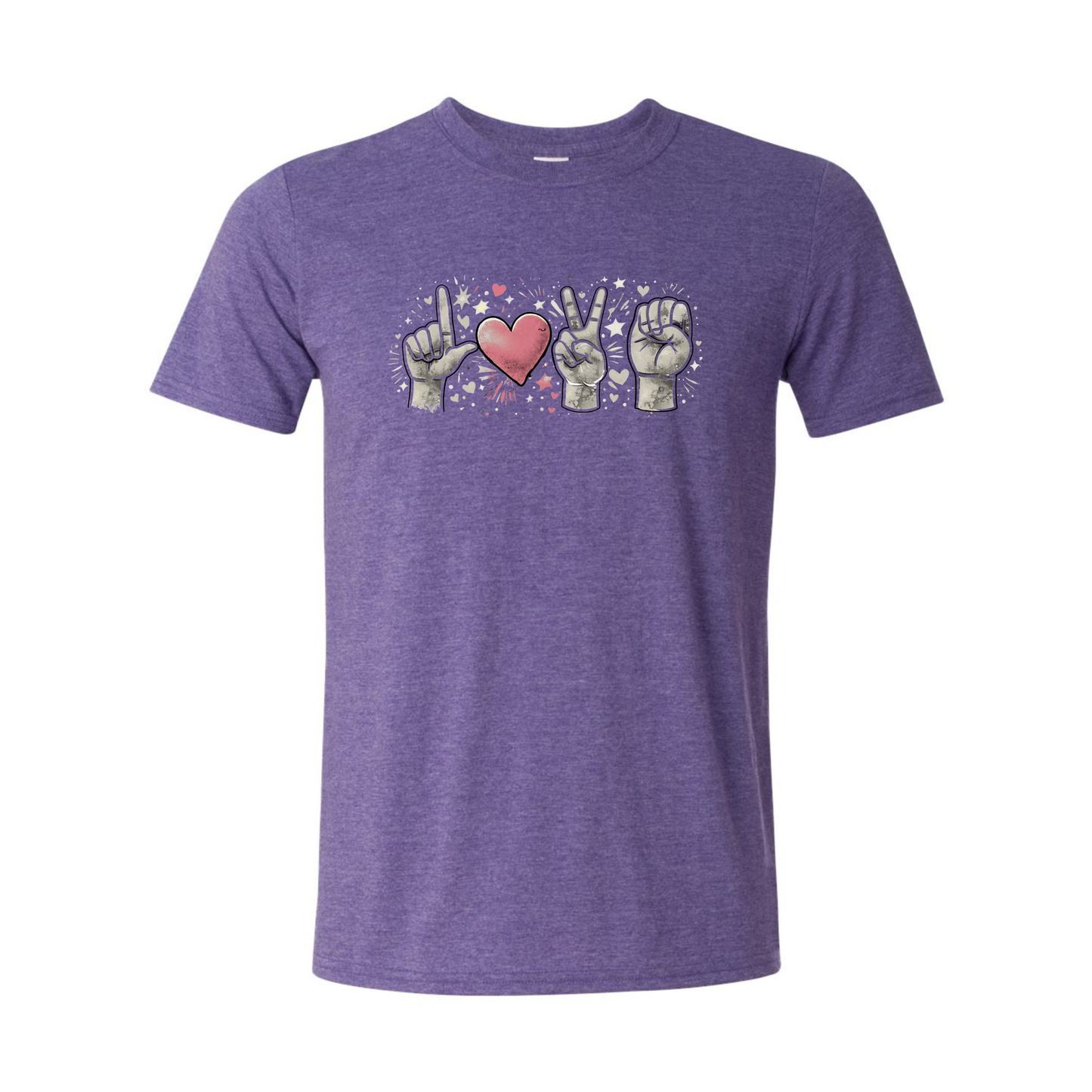 LOVE in ASL - Unisex T-Shirt