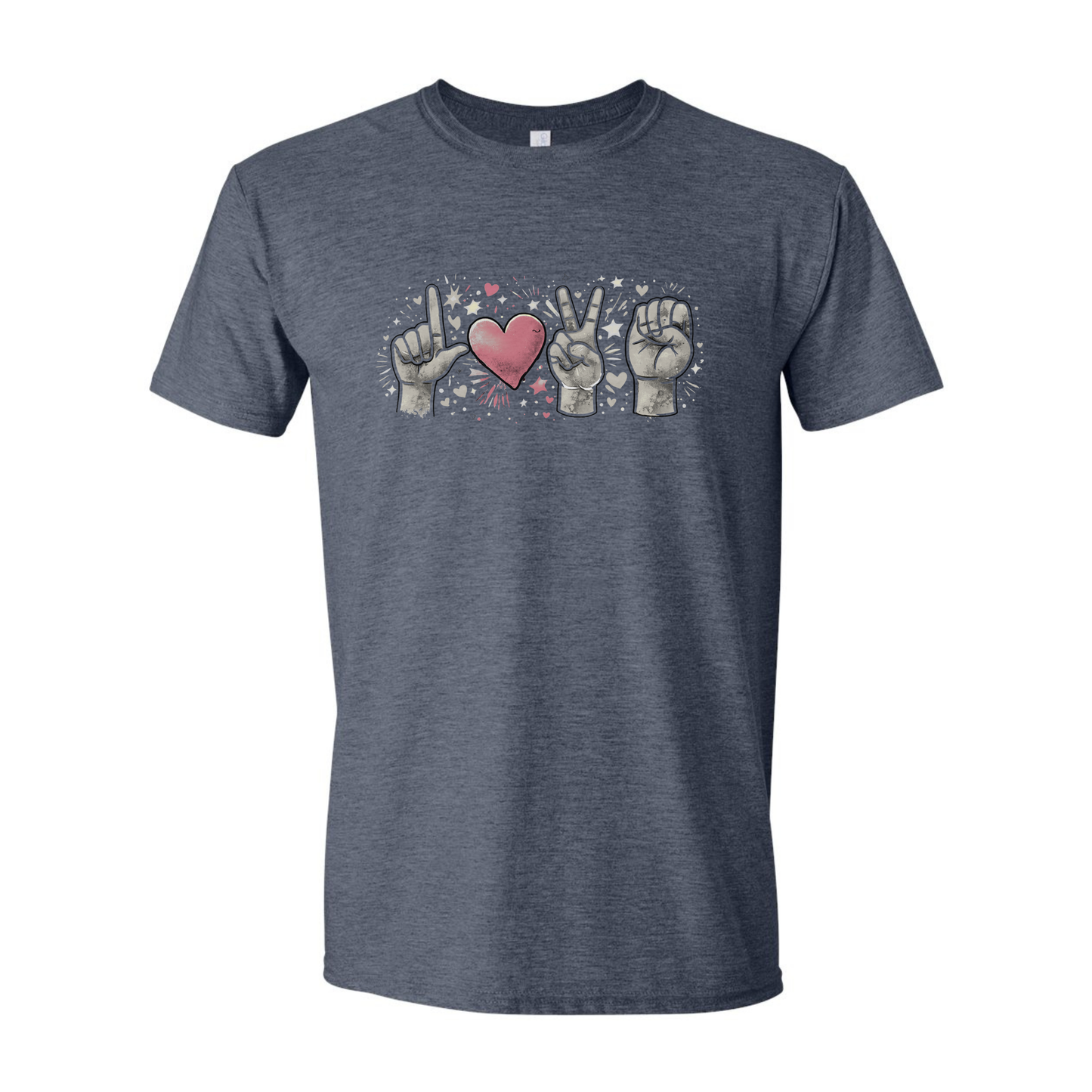 LOVE in ASL - Unisex T-Shirt
