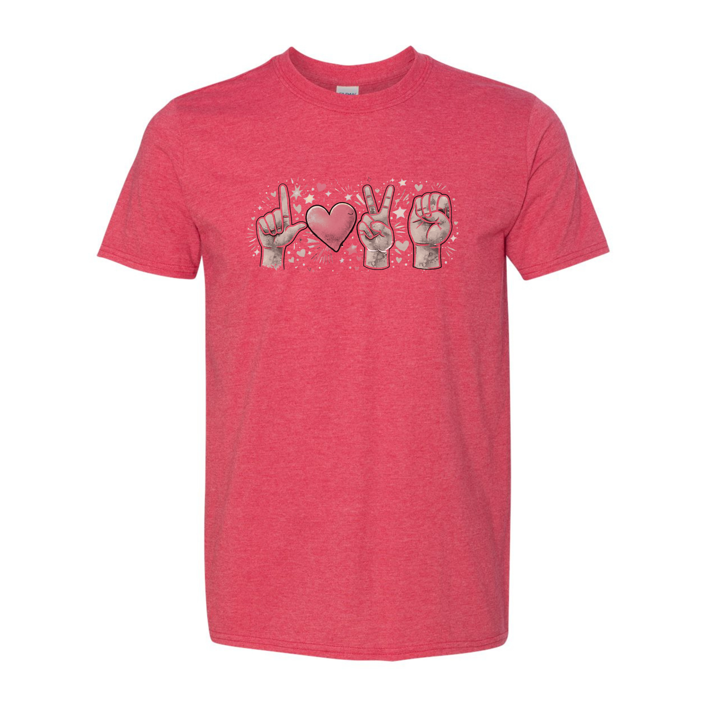 LOVE in ASL - Unisex T-Shirt