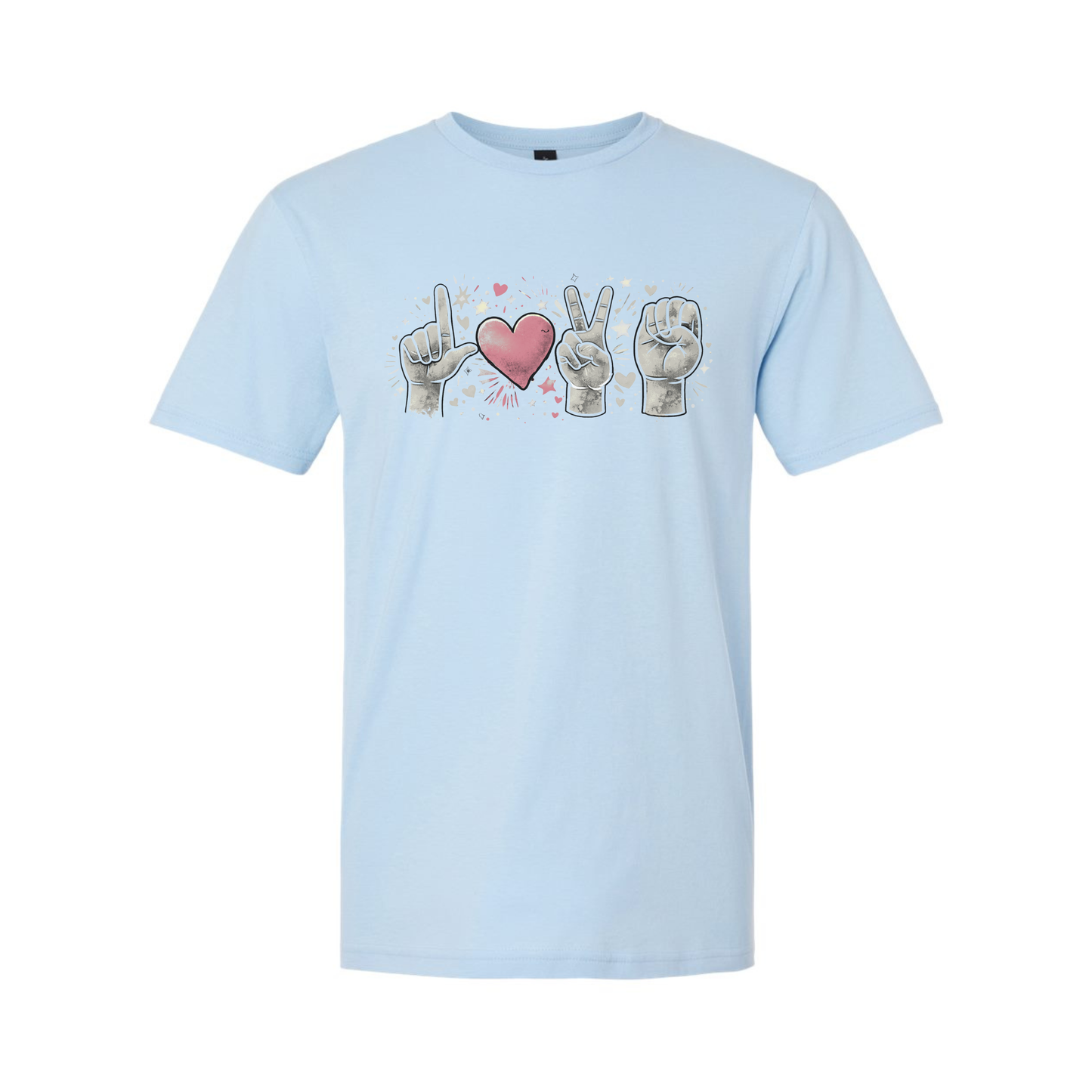 LOVE in ASL - Unisex T-Shirt
