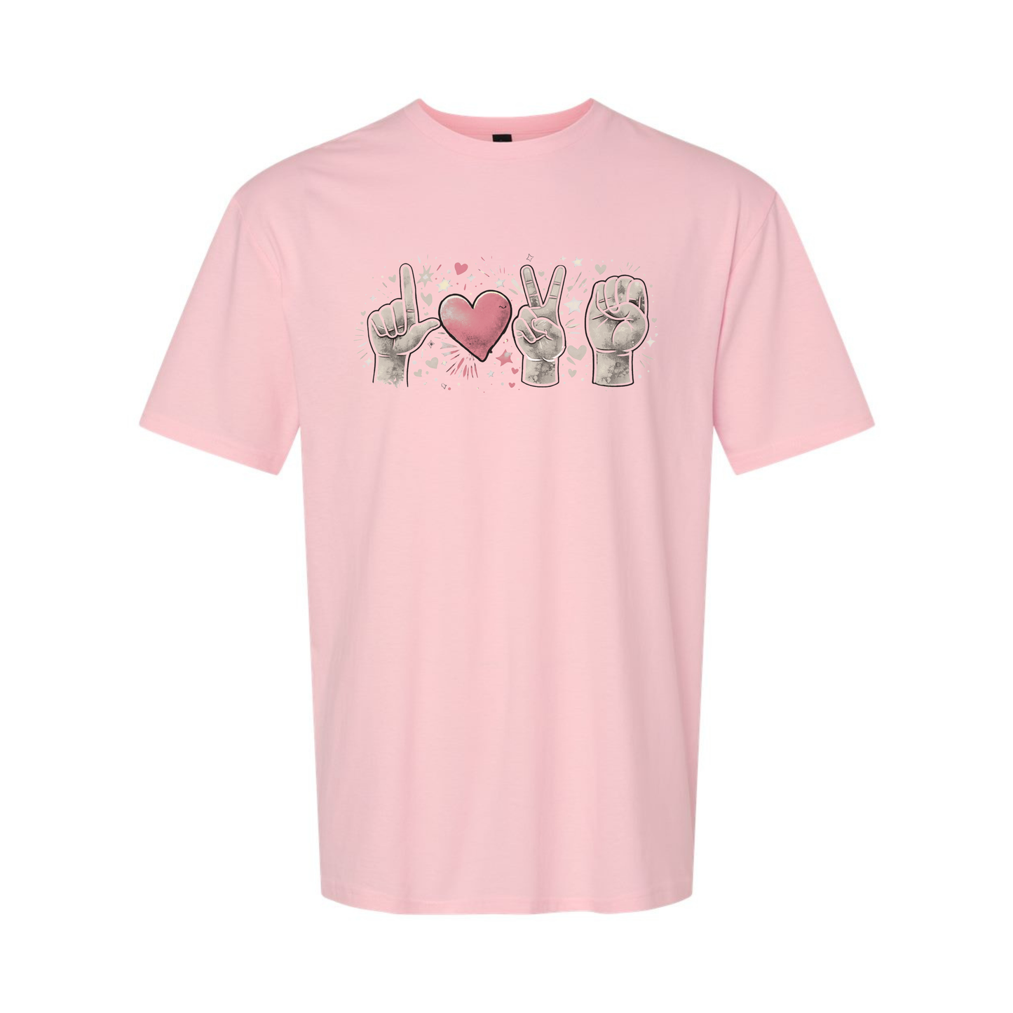LOVE in ASL - Unisex T-Shirt