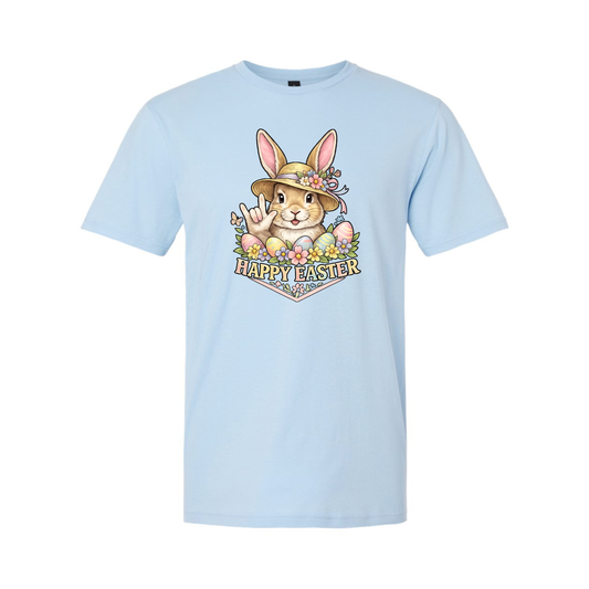 Easter Bunny ILY in ASL T-Shirt
