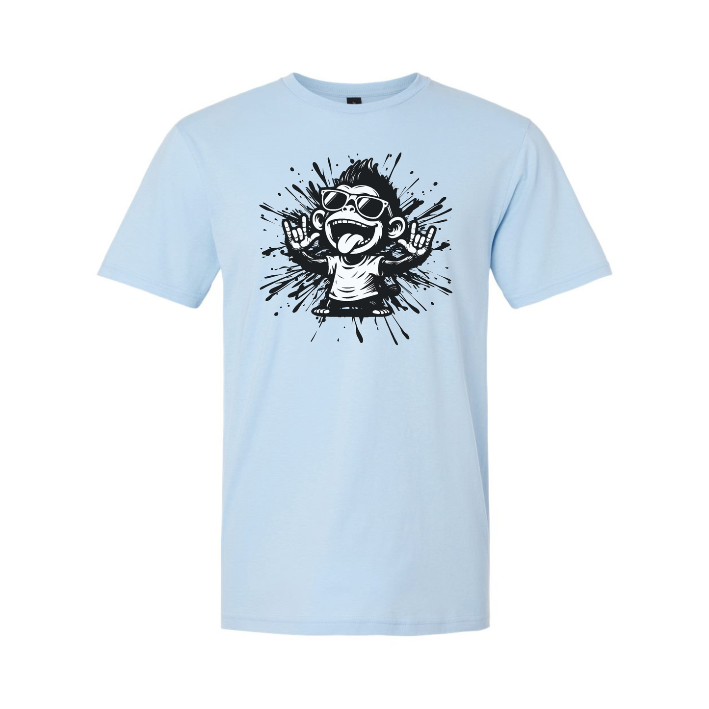 Cool Monkey ILY in ASL - Unisex T-Shirt