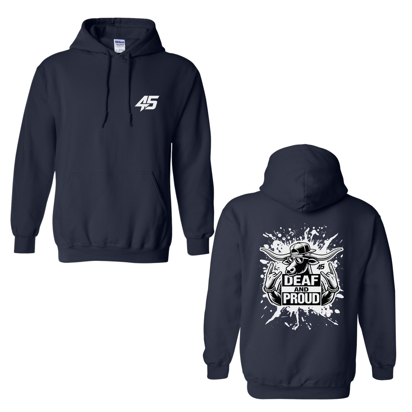 DEAF AND PROUD - Unisex Hoodie