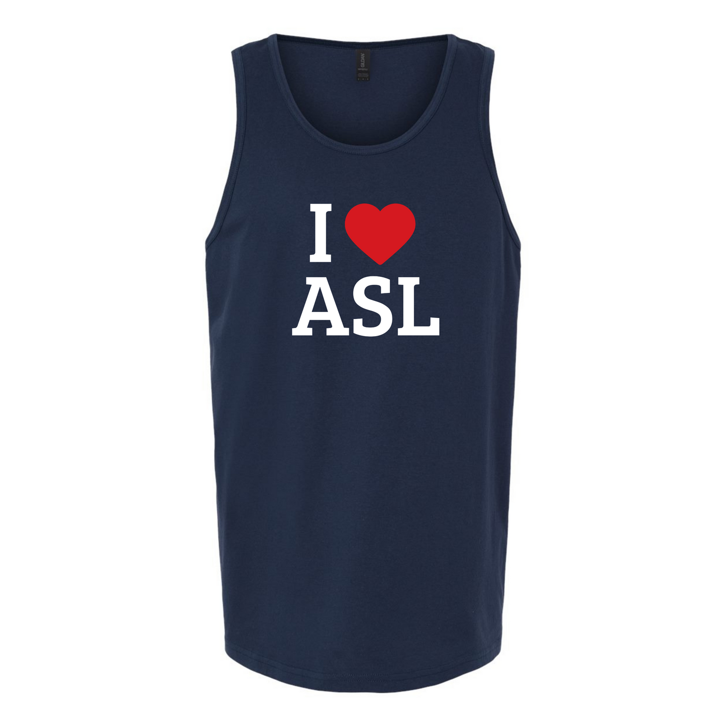I LOVE ASL - Unisex Tank Top