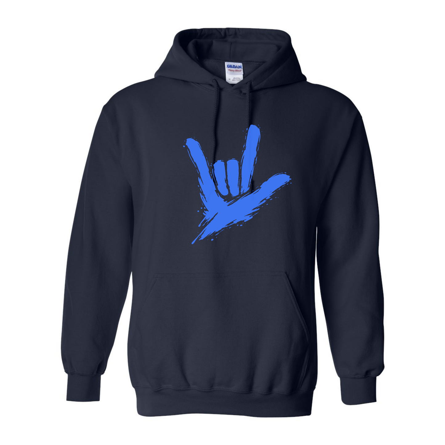Electric Blue - ILY by Fortyxfive Unisex Hoodie