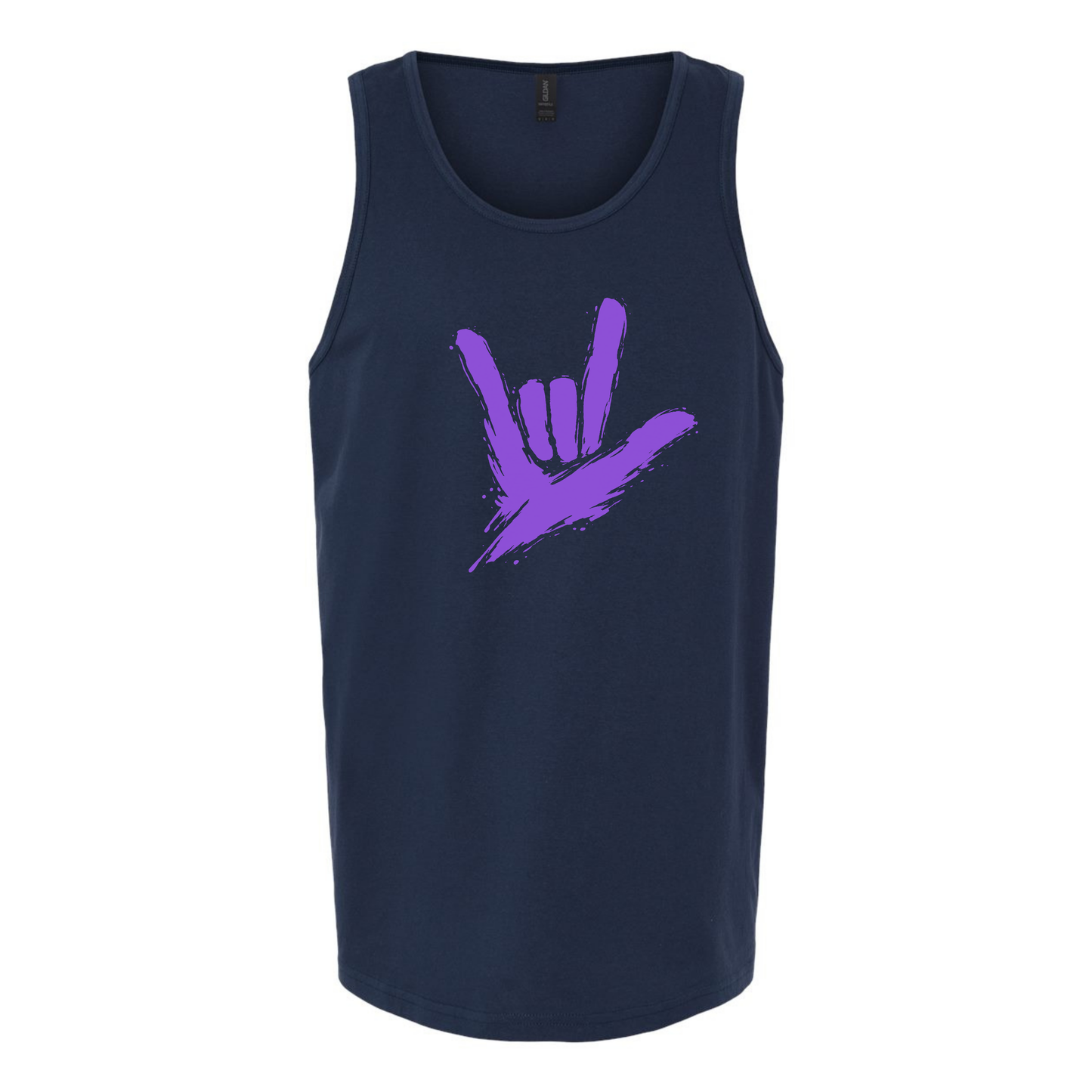 Purple - ILY by Fortyxfive Unisex Tanktop