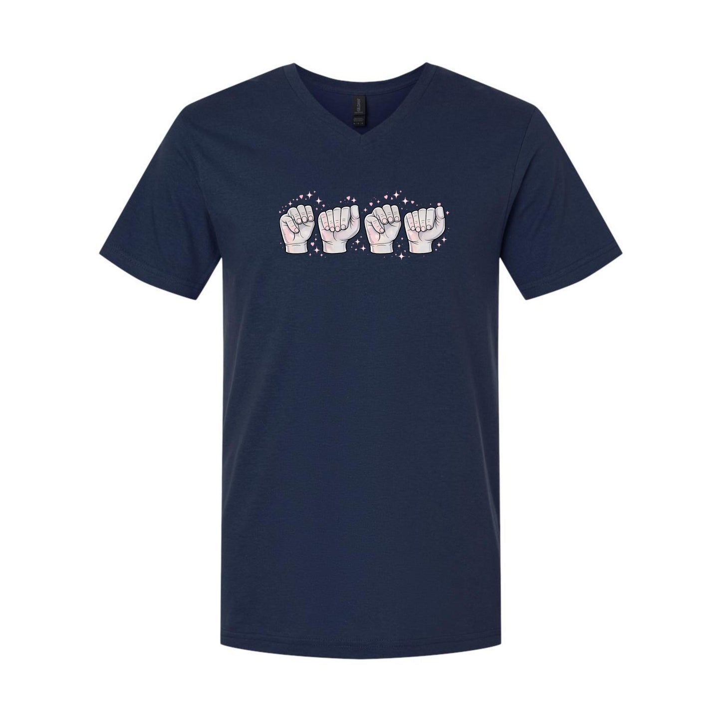 MAMA in ASL - Unisex V-NECK