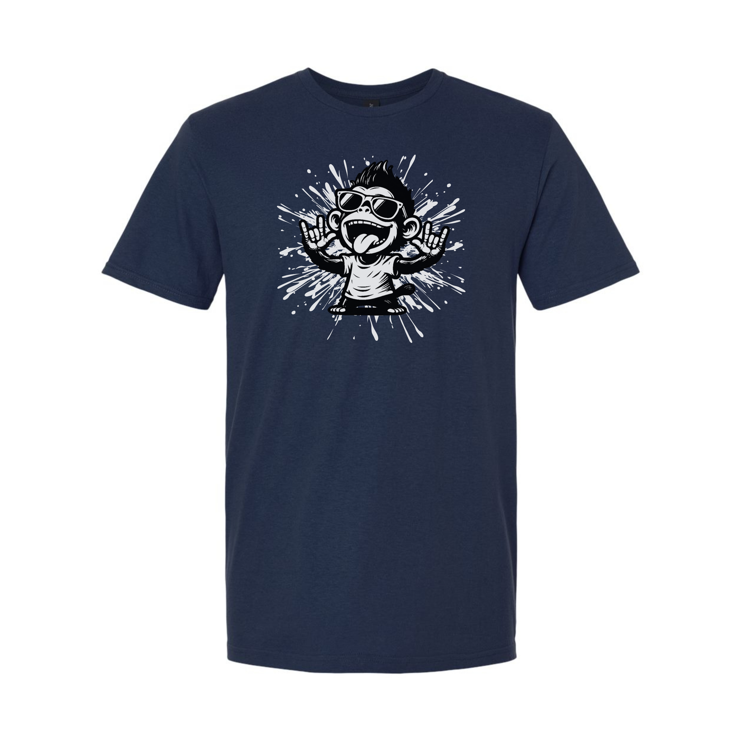 Cool Monkey ILY in ASL - Unisex T-Shirt