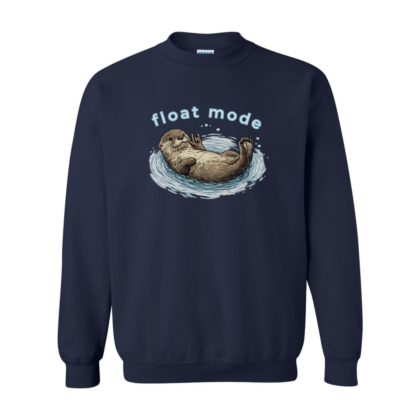 Float Mode Otter ILY in ASL - Unisex Sweatshirt