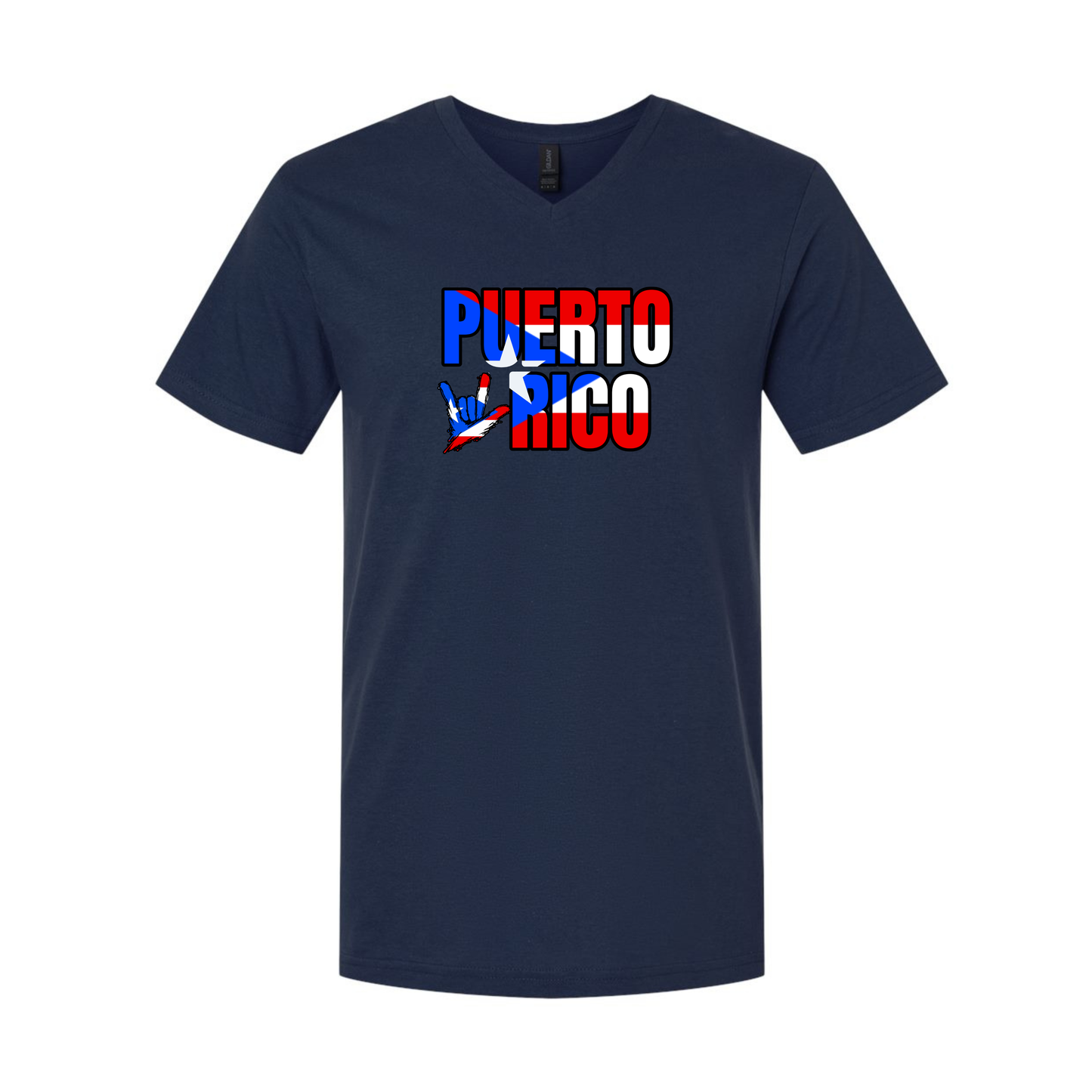 PUERTO RICO ILY - Unisex V-NECK