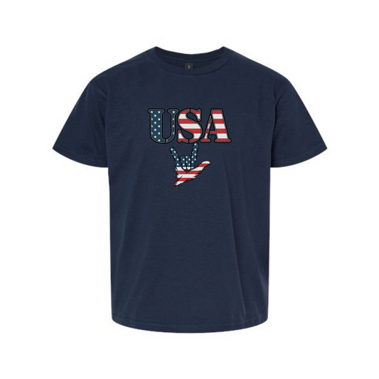 TODDLER & YOUTH - USA & ILY Unisex T-Shirt