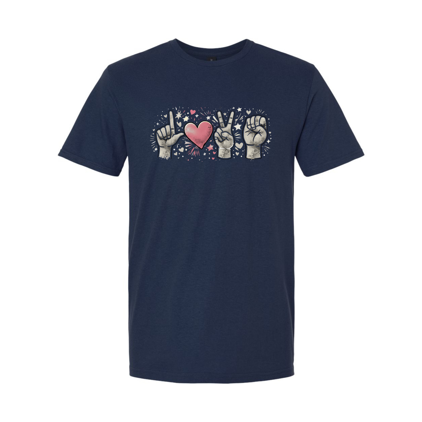 LOVE in ASL - Unisex T-Shirt