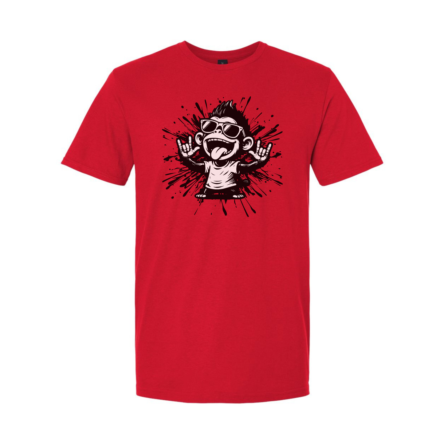 Cool Monkey ILY in ASL - Unisex T-Shirt