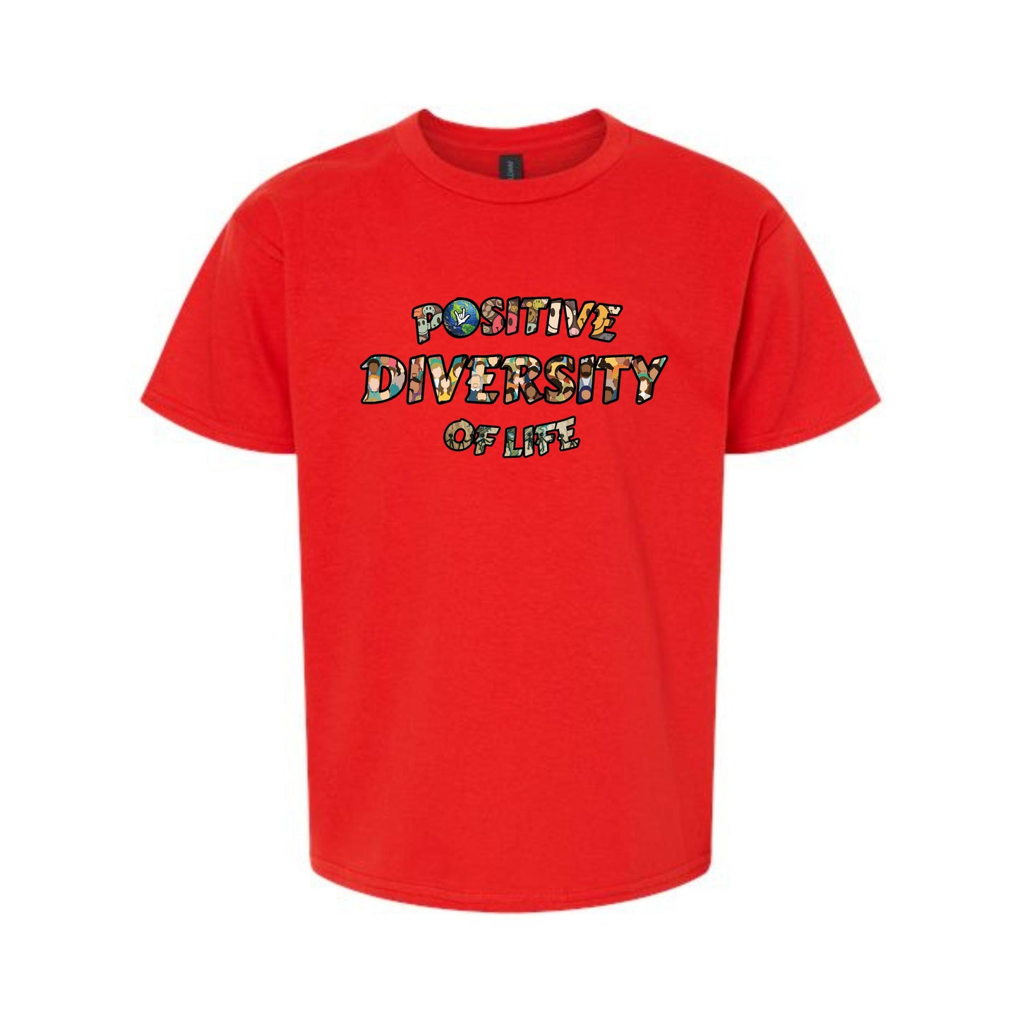 TODDLER & YOUTH - Positive Diversity of Life Unisex T-Shirt