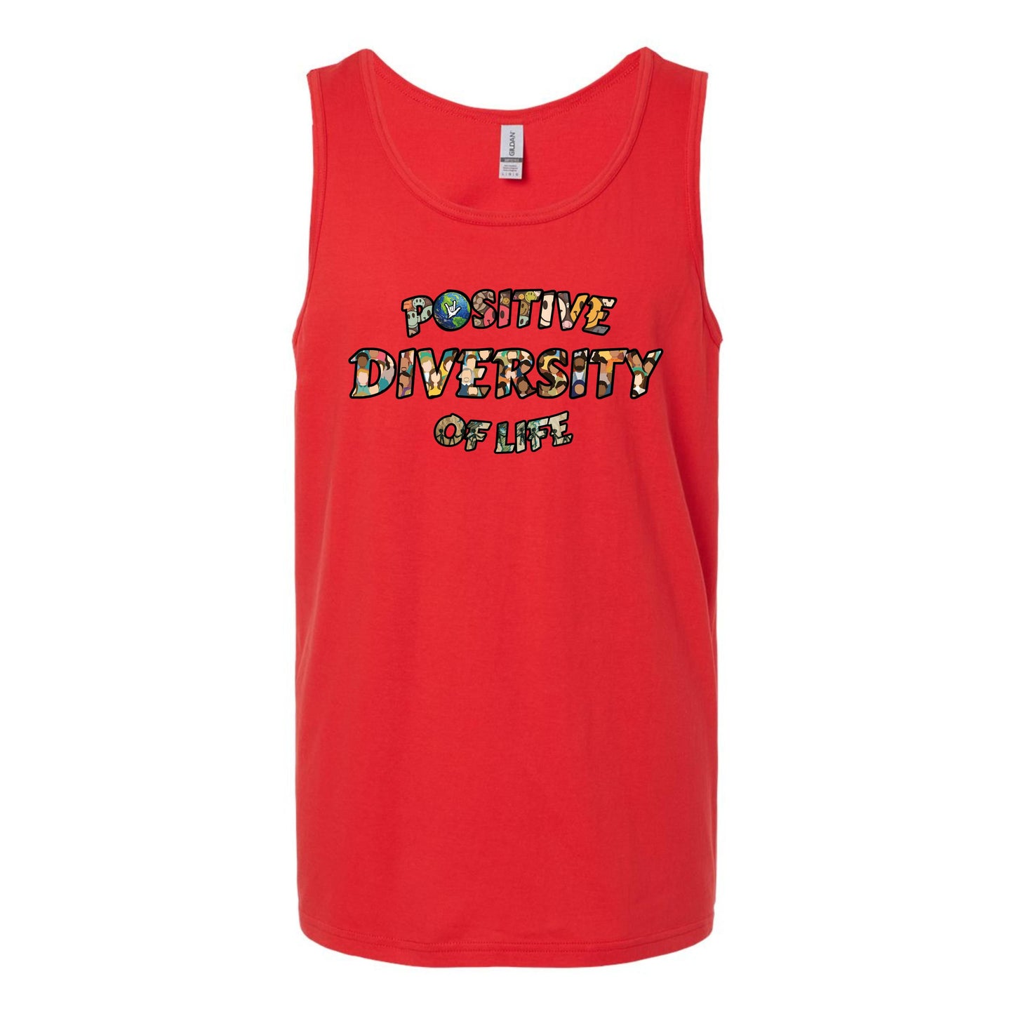 Positive Diversity of Life - Unisex Tank Top
