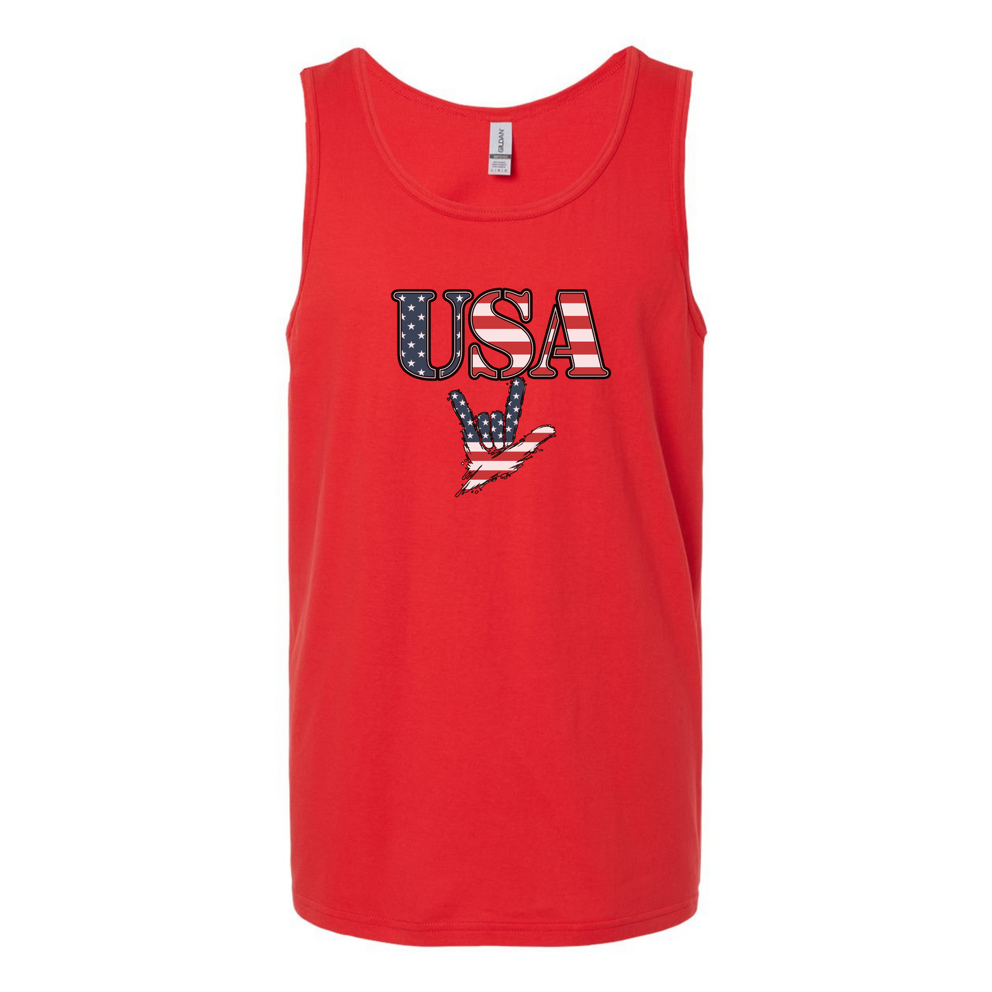 USA & ILY - Unisex Tank Top