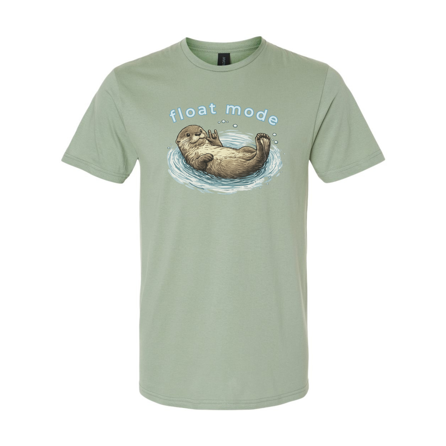 Float Mode Otter ILY in ASL - Unisex T-Shirt