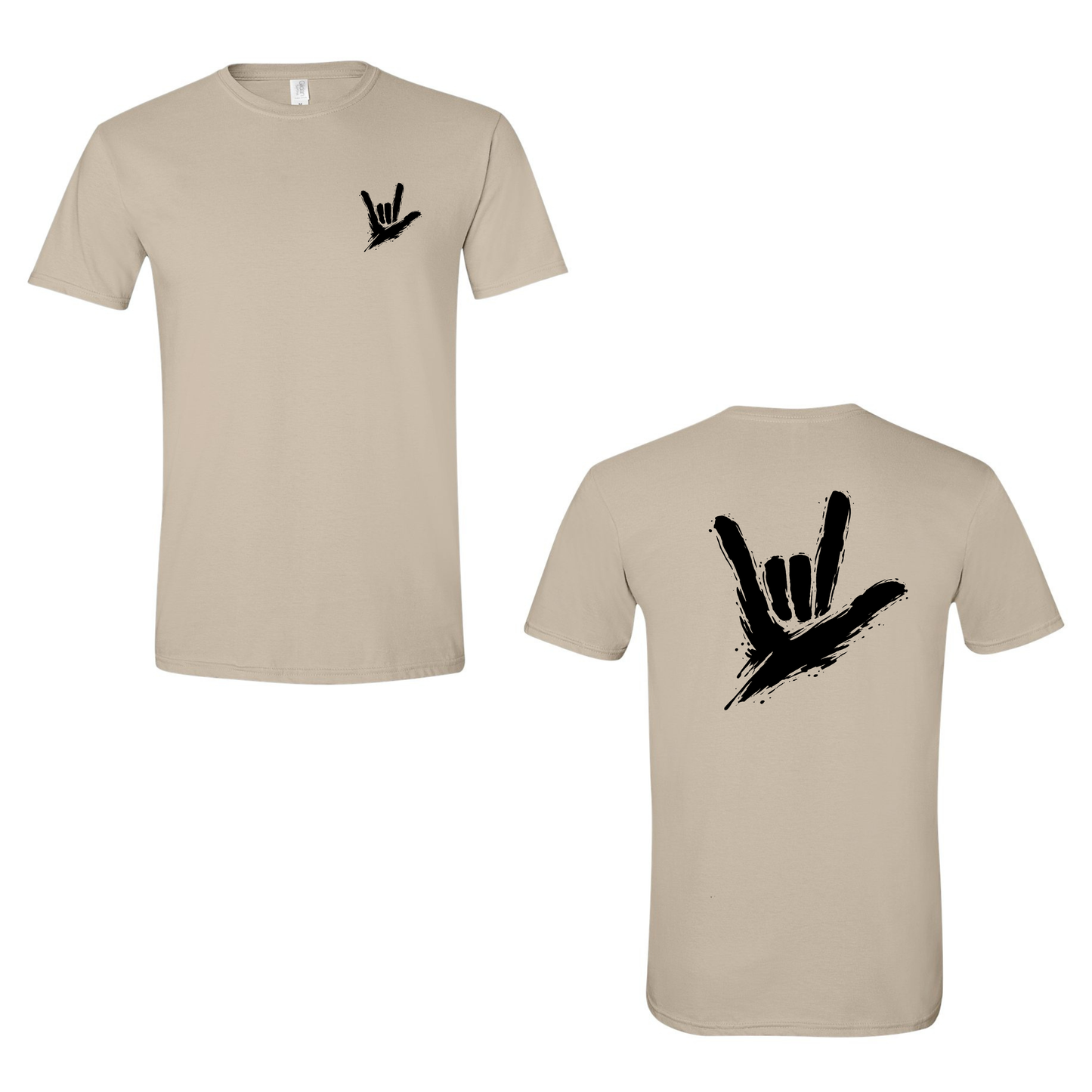 ILY by Fortyxfive - Front & Back Unisex T-Shirt